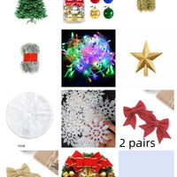 HKM-572627 Mini Christmas Tree Decor – 60cm Reusable PVC Ornament for Festive Desktop Decoration
