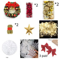 HKM-572627 Mini Christmas Tree Decor – 60cm Reusable PVC Ornament for Festive Desktop Decoration