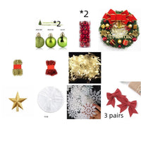 HKM-572627 Mini Christmas Tree Decor – 60cm Reusable PVC Ornament for Festive Desktop Decoration