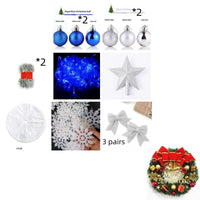 HKM-572627 Mini Christmas Tree Decor – 60cm Reusable PVC Ornament for Festive Desktop Decoration