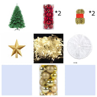HKM-572627 Mini Christmas Tree Decor – 60cm Reusable PVC Ornament for Festive Desktop Decoration