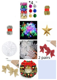 HKM-572627 Mini Christmas Tree Decor – 60cm Reusable PVC Ornament for Festive Desktop Decoration