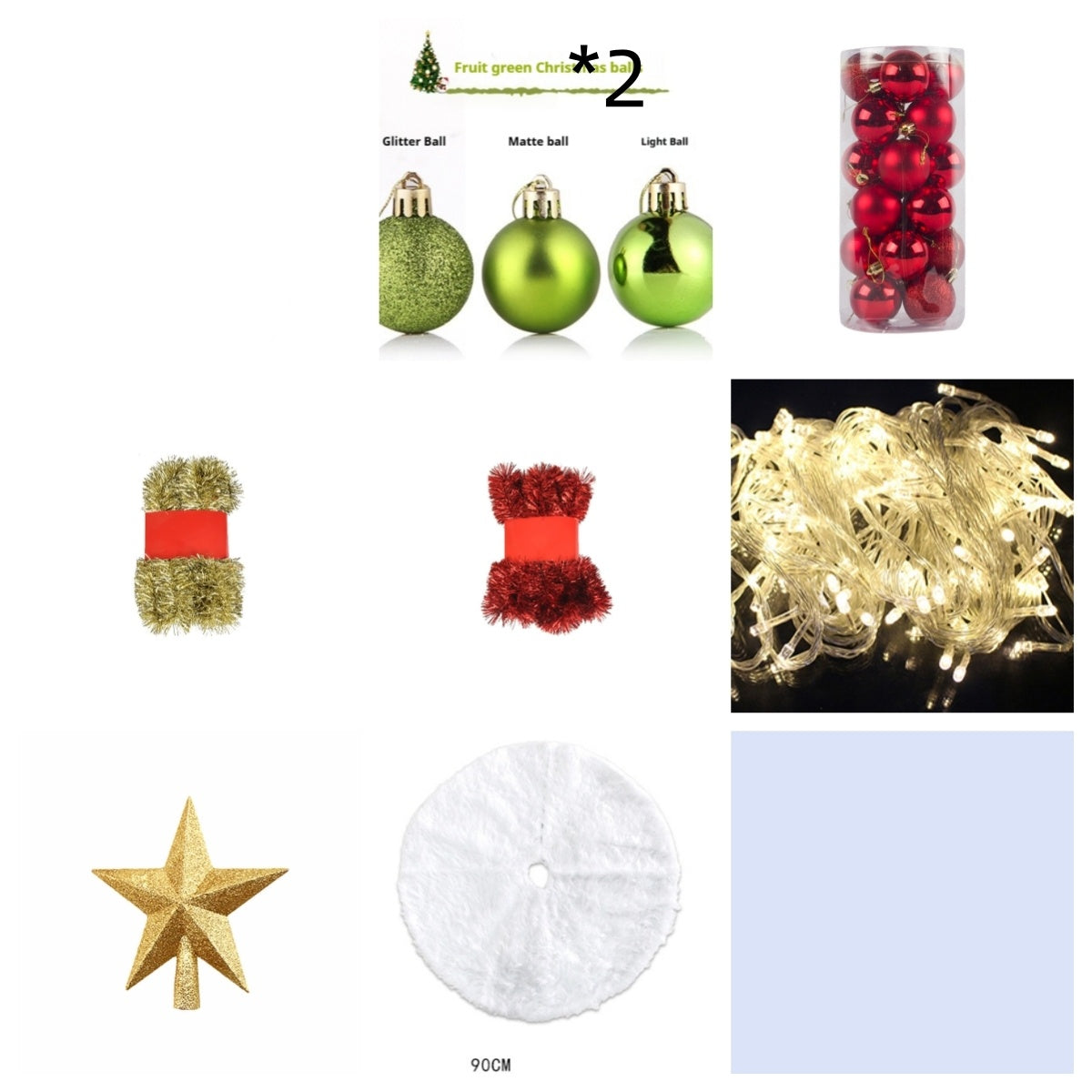 HKM-572627 Mini Christmas Tree Decor – 60cm Reusable PVC Ornament for Festive Desktop Decoration