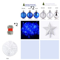 HKM-572627 Mini Christmas Tree Decor – 60cm Reusable PVC Ornament for Festive Desktop Decoration