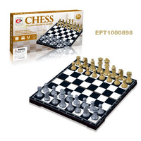 HKM-572627 Travel Magnetic Chess Board Set for Kids - Compact and Portable Chess Game