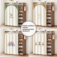 HKM-572755 Punch-Free Velcro Hanging Curtain - Safe Starry Sky Design, 60x90cm Cloth Shade