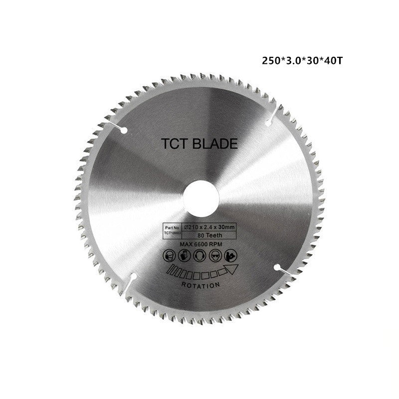 HKM-573011 High Speed Steel Woodworking Saw Blade - Conventional Tooth Profile - 160mm, 250mm Size Options