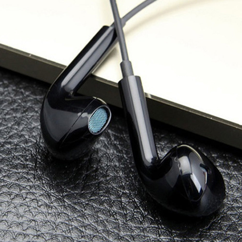 HKM-573011 Wired Earplug Headset in Multiple Colors: Black, White, Pink, Green, Red
