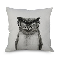 HKM-573203 Linen Pillowcase – Modern Simple Design, 45cm x 45cm, Multiple Colors Available
