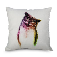 HKM-573203 Linen Pillowcase – Modern Simple Design, 45cm x 45cm, Multiple Colors Available