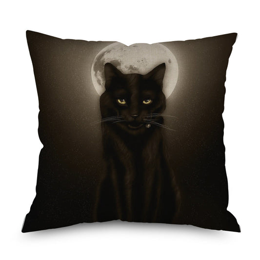 HKM-573203 Linen Pillowcase – Modern Simple Design, 45cm x 45cm, Multiple Colors Available