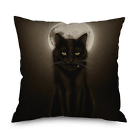 HKM-573203 Linen Pillowcase – Modern Simple Design, 45cm x 45cm, Multiple Colors Available