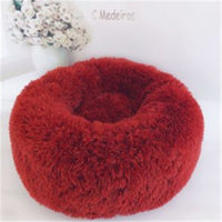HKM-573203 Round Long Hairy Autumn And Winter Nest Pad Cat Mattress