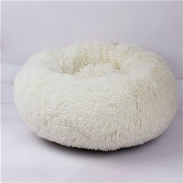 HKM-573203 Round Long Hairy Autumn And Winter Nest Pad Cat Mattress