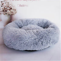 HKM-573203 Round Long Hairy Autumn And Winter Nest Pad Cat Mattress