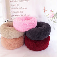 HKM-573203 Round Long Hairy Autumn And Winter Nest Pad Cat Mattress