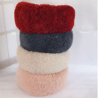 HKM-573203 Round Long Hairy Autumn And Winter Nest Pad Cat Mattress