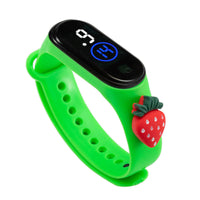 HKM-573331 Children's Cartoon Watch with World Time and 24-Hour Signal Function