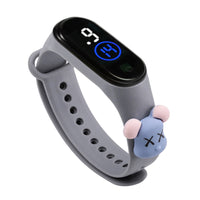 HKM-573331 Children's Cartoon Watch with World Time and 24-Hour Signal Function