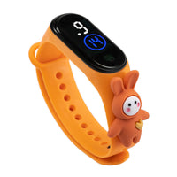 HKM-573331 Children's Cartoon Watch with World Time and 24-Hour Signal Function