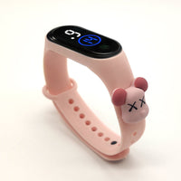 HKM-573331 Children's Cartoon Watch with World Time and 24-Hour Signal Function