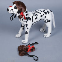 HKM-573331 Pet Dog Wig with Tied Double Braid for Fun Costumes and Performance