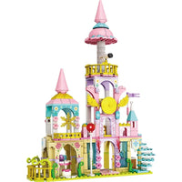 HKM-573395 Princess Castle Building Block Set - DIY 3D Puzzle Toy for Girls Age 5 and Up, Educational Construction Kit