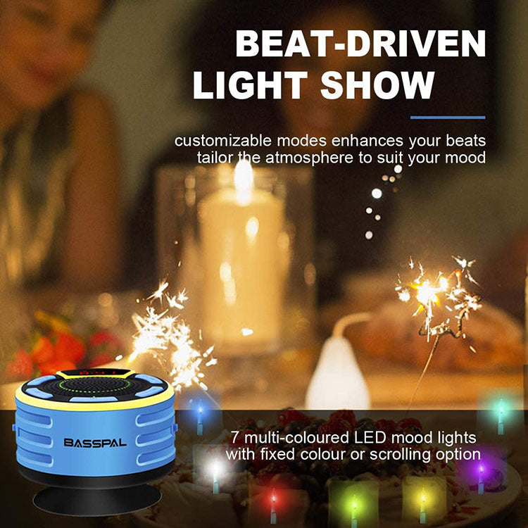 HKM-573523 Portable Bluetooth Speaker with 8W Output, 730mAh Battery, and 8 Hours Playback Time
