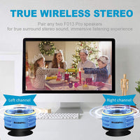 HKM-573523 Portable Bluetooth Speaker with 8W Output, 730mAh Battery, and 8 Hours Playback Time