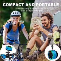 HKM-573523 Portable Bluetooth Speaker with 8W Output, 730mAh Battery, and 8 Hours Playback Time