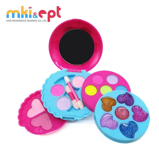 KTX-573651 Kids Washable Makeup Set for Girls Age 5-7 - Fun Pretend Play Cosmetics Toys