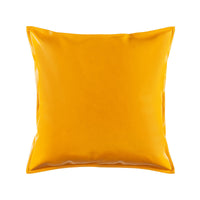 HKM-573715 Modern Plain PU Leather Cushion Cover for Living Room Décor
