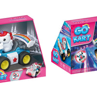HKM-573779 Remote Control Cartoon Car for Kids - Rechargeable 2.4G RC Bumper Car for Indoor and Outdoor Fun