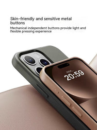 HKM-573907 Magnetic Protective Phone Case with Flannel Sleeve in Multiple Colors