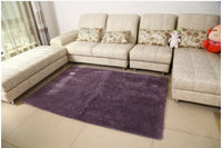 HKM-573971 Silk Wool Blend Carpet for Bedroom and Living Room, Soft and Smooth Finish
