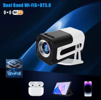HKM-574163 Compact LED Multimedia Projector with High-Definition Viewing and Built-in Stereo Speakers
