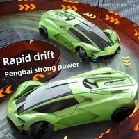 HKM-574227 1/20 Scale 2.4G 4WD Remote-Controlled Drift Car with LED Lights for Boys, Ages 5 and Up