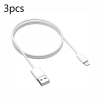 HKM-574355 Dual Head Type-C Fast Charging and Data Sync Cable - 50cm, 1m, 1.5m, 2m Options
