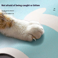HKM-574355 Pet Feeding Mat Silicone Non-slip Waterproof Feeding Splash-proof Mat