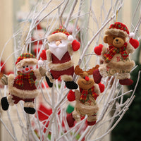 HKM-574419 Festive Cloth Christmas Tree Hanging Decoration - 18x13 CM, Lightweight and Versatile Accessory