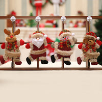 HKM-574419 Festive Cloth Christmas Tree Hanging Decoration - 18x13 CM, Lightweight and Versatile Accessory