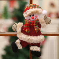 HKM-574419 Festive Cloth Christmas Tree Hanging Decoration - 18x13 CM, Lightweight and Versatile Accessory