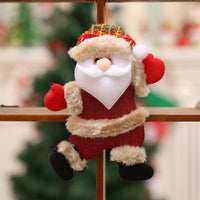HKM-574419 Festive Cloth Christmas Tree Hanging Decoration - 18x13 CM, Lightweight and Versatile Accessory