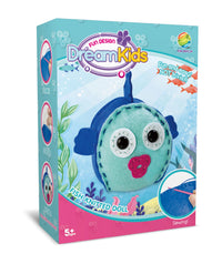 HKM-574547 Handmade DIY Animal Plush Doll Sewing Kit for Preschool - Educational Fabric Art Toy