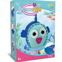 HKM-574547 Handmade DIY Animal Plush Doll Sewing Kit for Preschool - Educational Fabric Art Toy