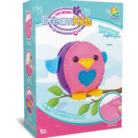 HKM-574547 Handmade DIY Animal Plush Doll Sewing Kit for Preschool - Educational Fabric Art Toy
