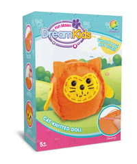 HKM-574547 Handmade DIY Animal Plush Doll Sewing Kit for Preschool - Educational Fabric Art Toy