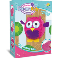 HKM-574547 Handmade DIY Animal Plush Doll Sewing Kit for Preschool - Educational Fabric Art Toy