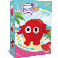HKM-574547 Handmade DIY Animal Plush Doll Sewing Kit for Preschool - Educational Fabric Art Toy