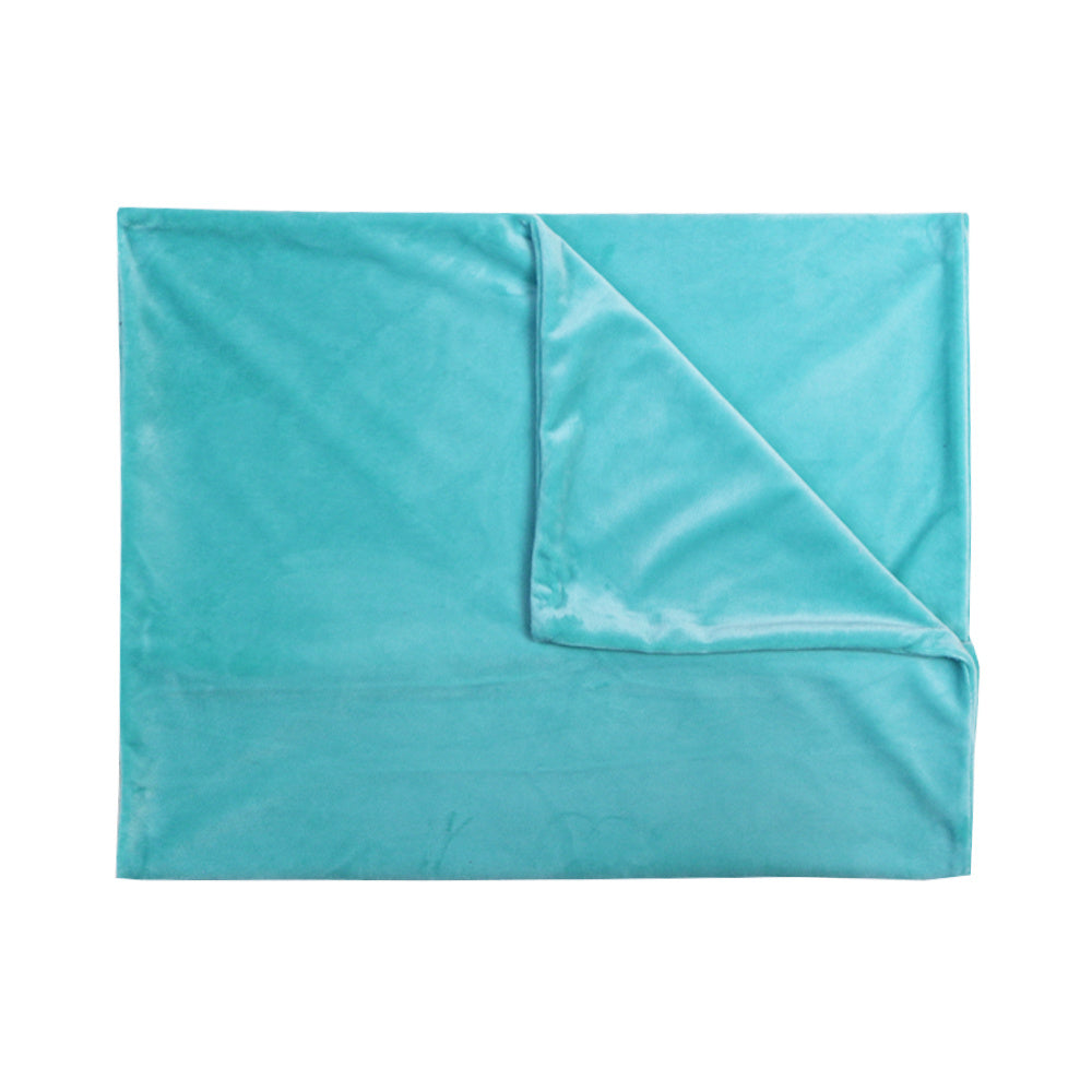 HKM-574931 Solid Color Rectangular Pillow Cover - Soft Plush Cushion Case for Living Room & Bedroom